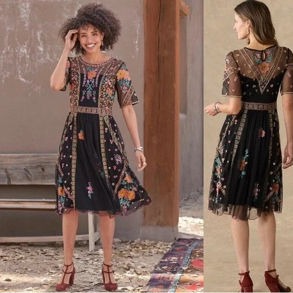 Sundance Roxanna Mesh Dress